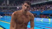 Río 2016: Michael Phelps y su curioso gesto de tras ganar oro