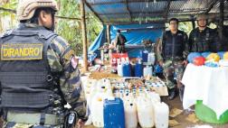 Vraem: decomisan droga que iba a ser enviada a Bolivia y Brasil