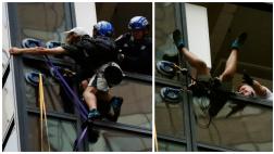 Policía detiene a hombre que trepaba Torre Trump en Nueva York