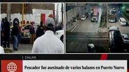 Segundo asesinato en el Callao: pescador fue atacado a balazos