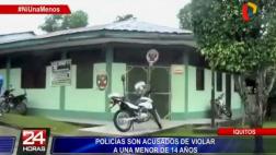 Iquitos: acusan a dos policías de violar a menor en comisaría