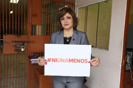 #NiUnaMenos: ministra Pérez Tello e internas se unieron a causa