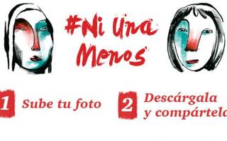 #NiUnaMenos: comparte tu foto con el mensaje de la campaña