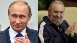 Putin saludó a su "querido amigo" Fidel Castro por sus 90 años