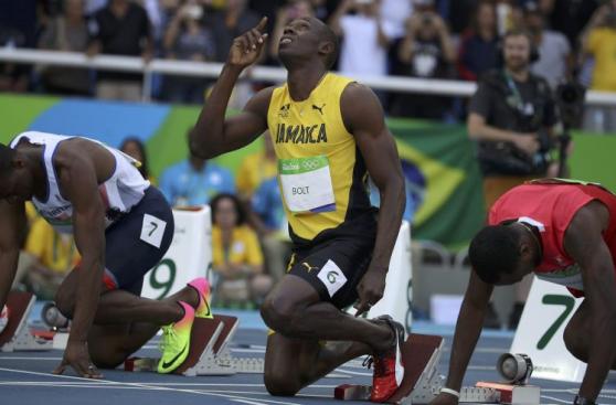 Usain Bolt: las fotos de su primer 'paseo' en Juegos Río 2016