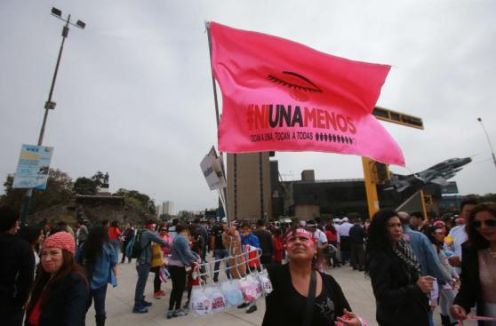 #NiUnaMenos: imágenes de la concentración pre marcha [FOTOS]