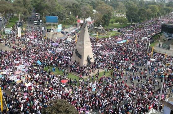 #NiUnaMenos: así se desarrolló la marcha en Lima [FOTOS]