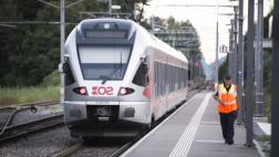 Suiza: Hombre prende fuego en tren y mata a una mujer