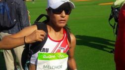 Río 2016: Inés Melchor explica por qué se retiro de la maratón