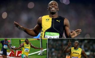 Usain Bolt y las tres finales de 100 metros que le dieron oro