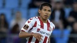 Edison Flores y su perfecta asistencia en reserva de Aalborg BK