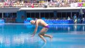Río 2016: nadador ruso pasó vergüenza en este clavado [VIDEO]