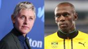 Ellen DeGeneres negó racismo por este tuit sobre Usain Bolt