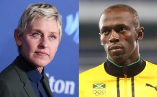 Ellen DeGeneres negó racismo tras este 'tuit' sobre Usain Bolt