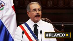 Presidente dominicano más votado de la historia asume mandato