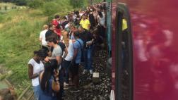 Francia: Más de 10 heridos de gravedad deja accidente de tren