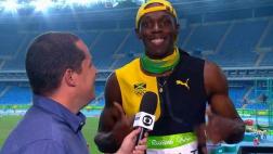 Usain Bolt celebró medalla cantando una canción de Bob Marley