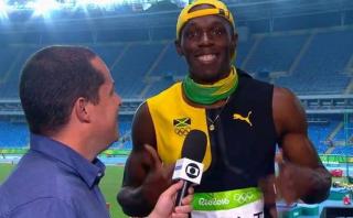 Usain Bolt celebró medalla cantando una canción de Bob Marley