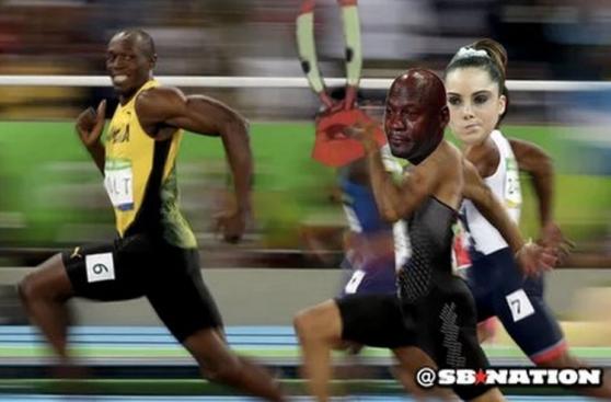 Los memes sobre Usain Bolt sonriendo inundan Internet [FOTOS]