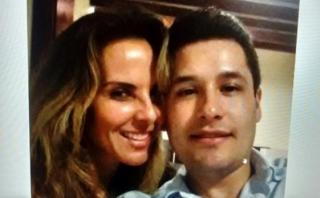 Difunden foto de Kate del Castillo con hijo de El Chapo raptado