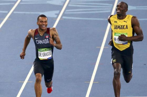 Usain Bolt y el momento con De Grasse del que todos hablan