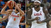 Río 2016: los últimos España vs. EE.UU. en básquet [VIDEOS]