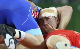 Río 2016: luchador se desmayó en pelea, despertó y ganó oro