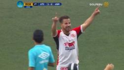 Vergara anotó un golazo en el 5-0 de UTC a la San Martín