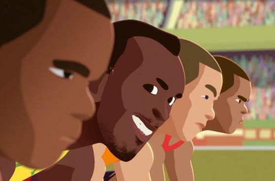 Usain Bolt y el corto animado inspirado en su historia [VIDEO]