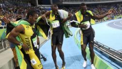 Usain Bolt: divertido baile grupal al ganar 4x100m en Río 2016