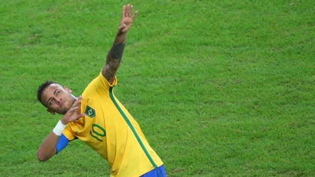 Río 2016: Neymar celebró como Bolt y así reaccionó el 'Rayo'