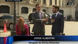 Shirley Meléndez pide atención a su caso en Palacio de Gobierno