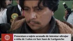 SJL: detienen a mototaxista acusado de intentar violar a niña