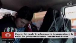 Cusco: sujeto que mató a cuchilladas a ex pareja confesó crimen