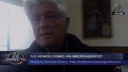 Monseñor Piñeiro: píldora del día siguiente causa “microaborto”