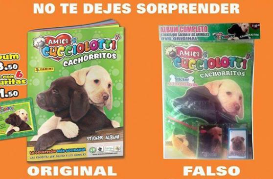 La piratería se aprovecha de cromos solidarios