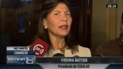 Presidenta de Essalud: "Shirley Meléndez recibe rehabilitación"