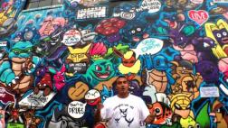 Todos los pokémones retratados en un mural de Long Island