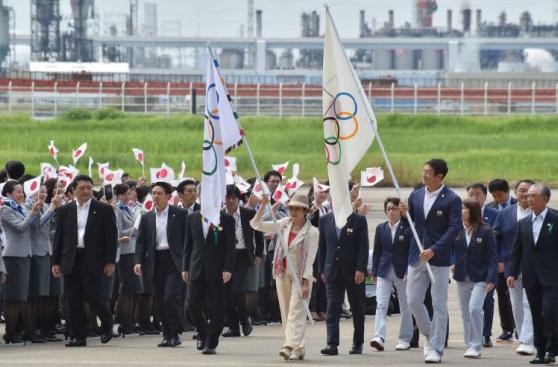De Río 2016 a Tokio 2020: bandera olímpica llegó a Japón