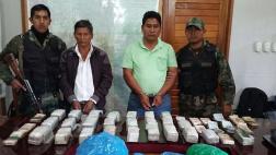 Vraem: capturan a 2 narcotraficantes con medio millón de soles