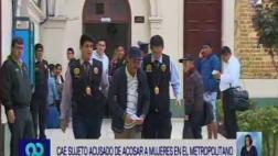 Metropolitano: detienen a presunto acosador de pasajeras en bus