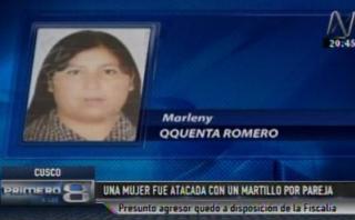 Mujer grave tras ser golpeada con un martillo por su pareja