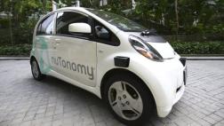Debuta en Singapur el primer taxi autónomo