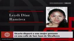 San Juan de Miraflores: sicarios balearon a joven embarazada