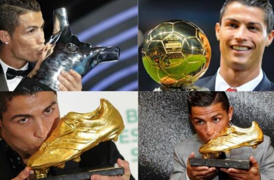 Cristiano Ronaldo y los trofeos individuales en su carrera 