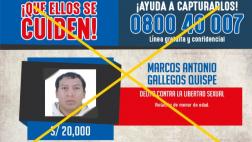 Capturan a presunto violador gracias a programa de recompensas