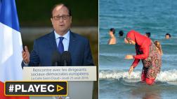 Francia: presidente pide no estigmatizar prohibición de burkini