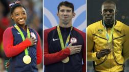 ¿Qué hacen Biles, Phelps y Bolt tras Río 2016?