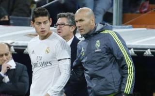 Real Madrid: Zidane habló acerca del futuro de James Rodríguez