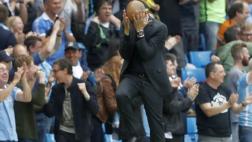 Pep Guardiola y su furiosa reacción por gol al Manchester City